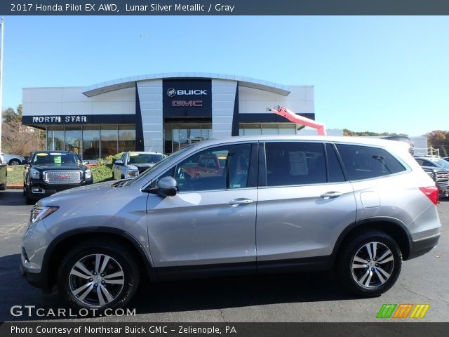 2017 Honda Pilot EX AWD in Lunar Silver Metallic