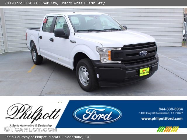 2019 Ford F150 XL SuperCrew in Oxford White