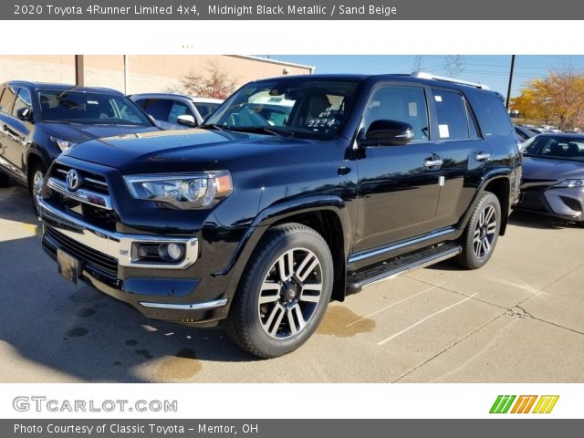 2020 Toyota 4Runner Limited 4x4 in Midnight Black Metallic