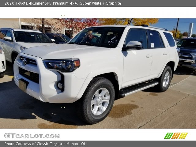 2020 Toyota 4Runner SR5 Premium 4x4 in Super White
