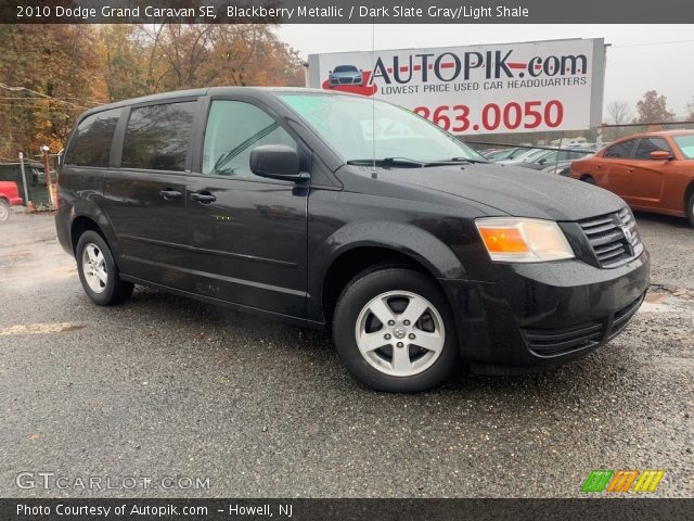 2010 Dodge Grand Caravan SE in Blackberry Metallic