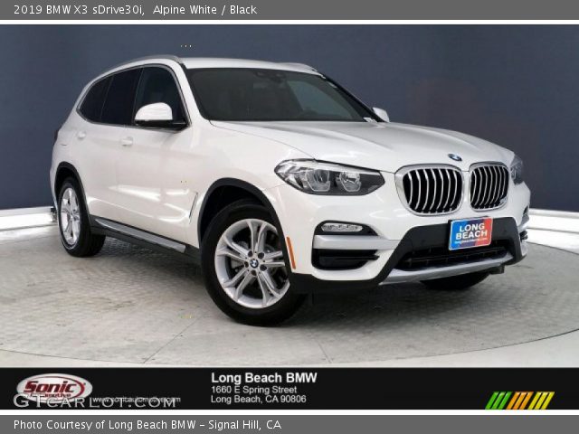 2019 BMW X3 sDrive30i in Alpine White