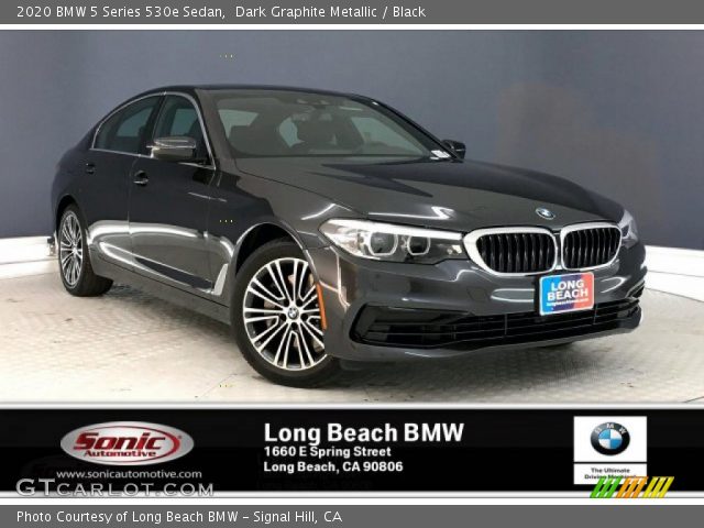 2020 BMW 5 Series 530e Sedan in Dark Graphite Metallic
