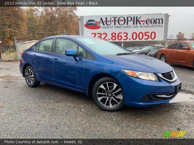 2013 Honda Civic EX Sedan in Dyno Blue Pearl