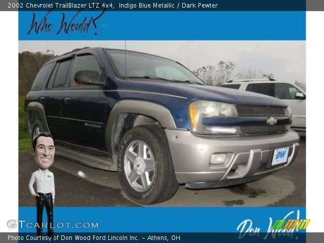 2002 Chevrolet TrailBlazer LTZ 4x4 in Indigo Blue Metallic