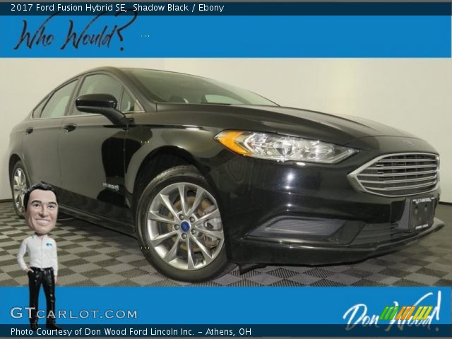 2017 Ford Fusion Hybrid SE in Shadow Black