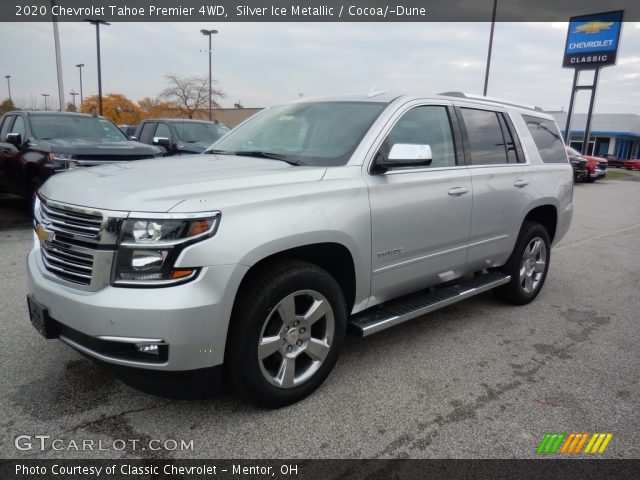 2020 Chevrolet Tahoe Premier 4WD in Silver Ice Metallic