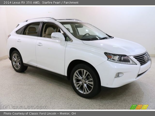 2014 Lexus RX 350 AWD in Starfire Pearl