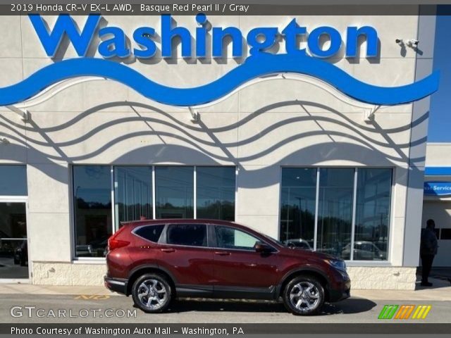 2019 Honda CR-V EX-L AWD in Basque Red Pearl II