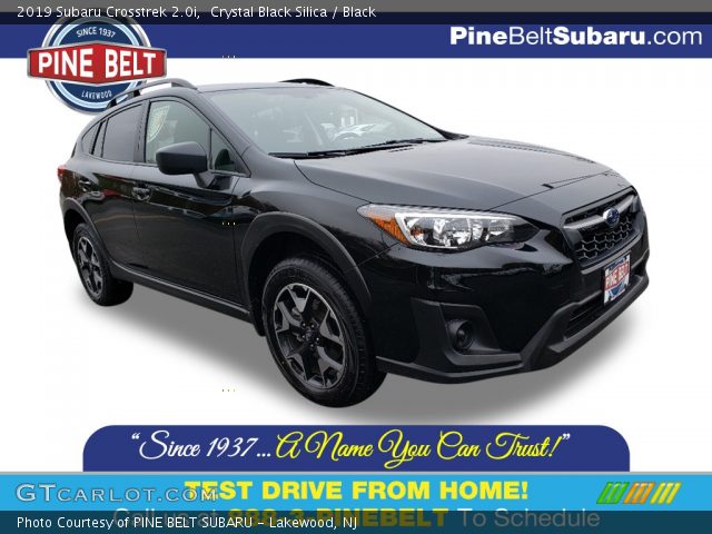 2019 Subaru Crosstrek 2.0i in Crystal Black Silica