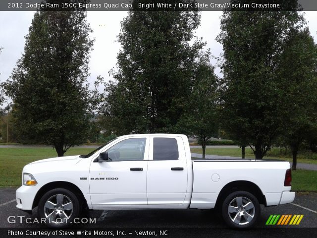 2012 Dodge Ram 1500 Express Quad Cab in Bright White