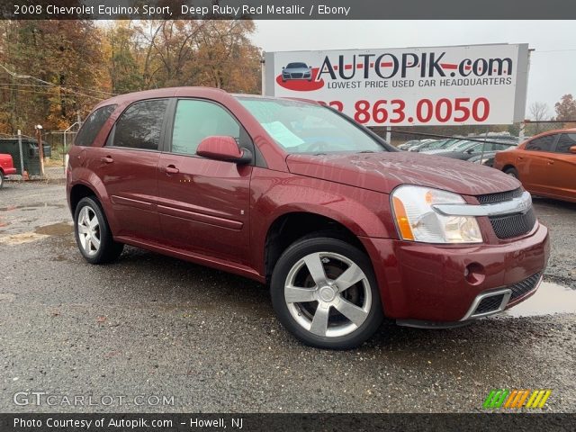 2008 Chevrolet Equinox Sport in Deep Ruby Red Metallic