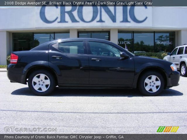 2008 Dodge Avenger SE in Brilliant Black Crystal Pearl