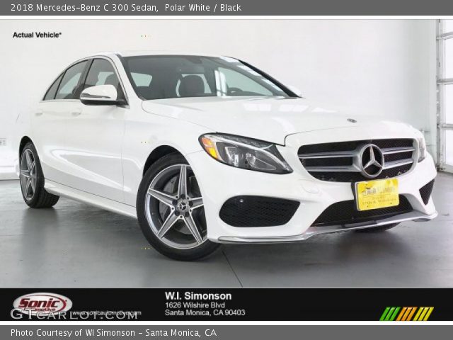 2018 Mercedes-Benz C 300 Sedan in Polar White