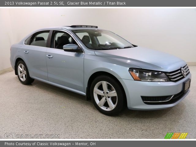 2013 Volkswagen Passat 2.5L SE in Glacier Blue Metallic