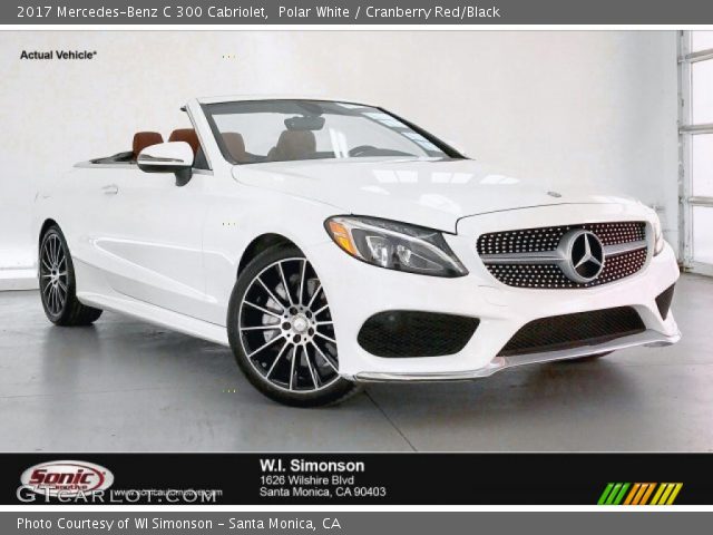 2017 Mercedes-Benz C 300 Cabriolet in Polar White