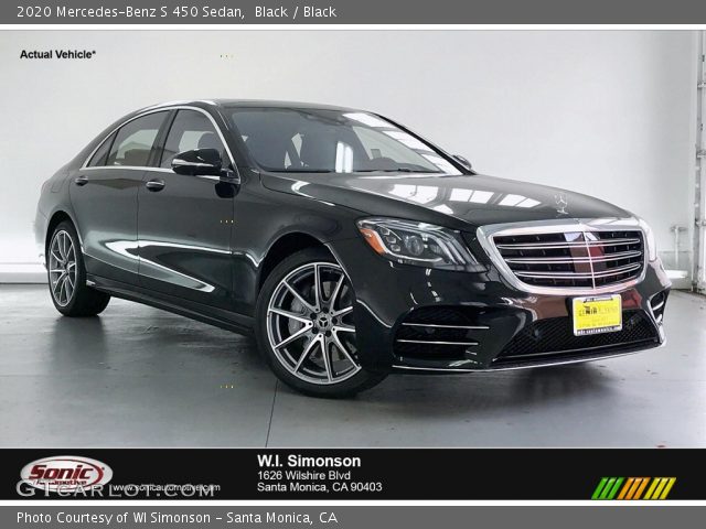 2020 Mercedes-Benz S 450 Sedan in Black