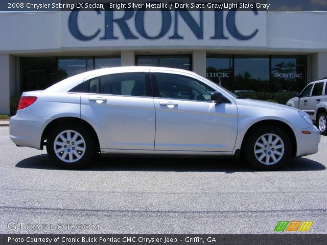 2008 Chrysler Sebring LX Sedan in Bright Silver Metallic