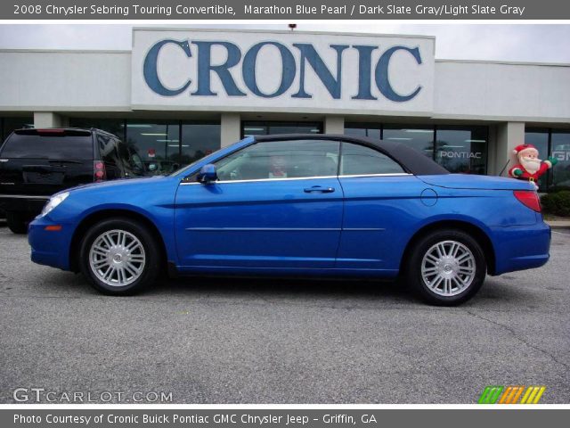 2008 Chrysler Sebring Touring Convertible in Marathon Blue Pearl