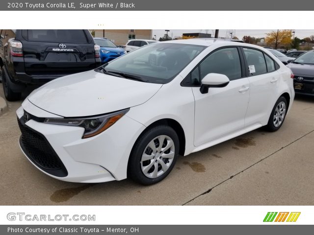 2020 Toyota Corolla LE in Super White