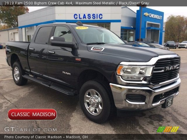 2019 Ram 2500 Bighorn Crew Cab 4x4 in Maximum Steel Metallic