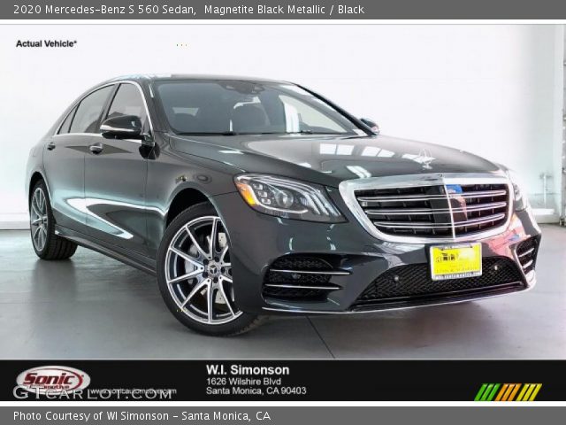 2020 Mercedes-Benz S 560 Sedan in Magnetite Black Metallic