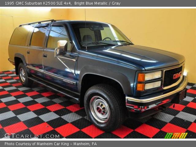 1995 GMC Suburban K2500 SLE 4x4 in Bright Blue Metallic