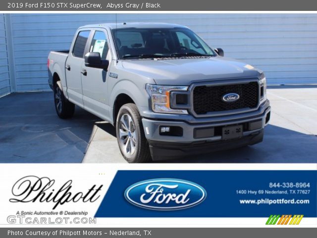 2019 Ford F150 STX SuperCrew in Abyss Gray