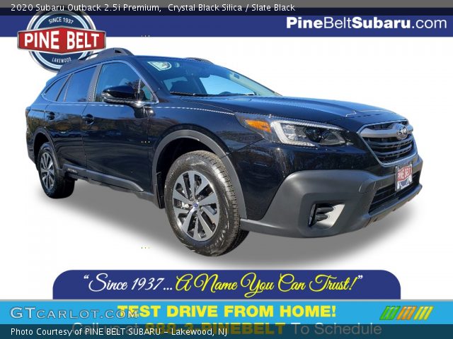 2020 Subaru Outback 2.5i Premium in Crystal Black Silica
