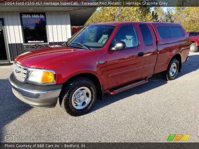 2004 Ford F150 XLT Heritage SuperCab in Toreador Red Metallic