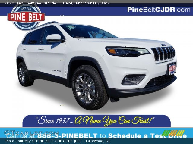 2020 Jeep Cherokee Latitude Plus 4x4 in Bright White