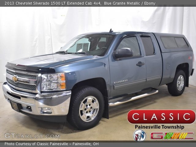 2013 Chevrolet Silverado 1500 LT Extended Cab 4x4 in Blue Granite Metallic