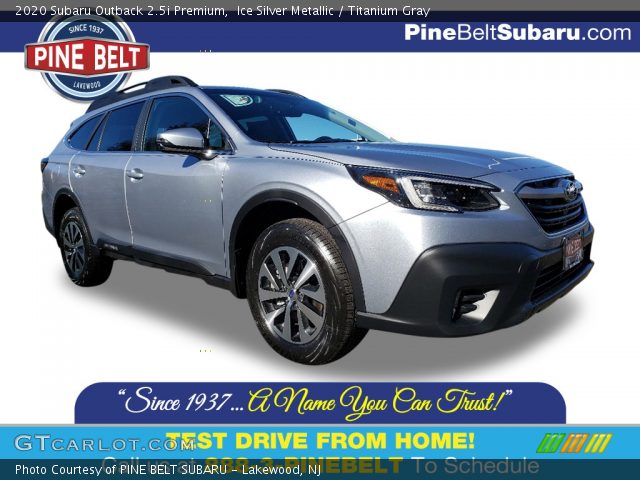 2020 Subaru Outback 2.5i Premium in Ice Silver Metallic