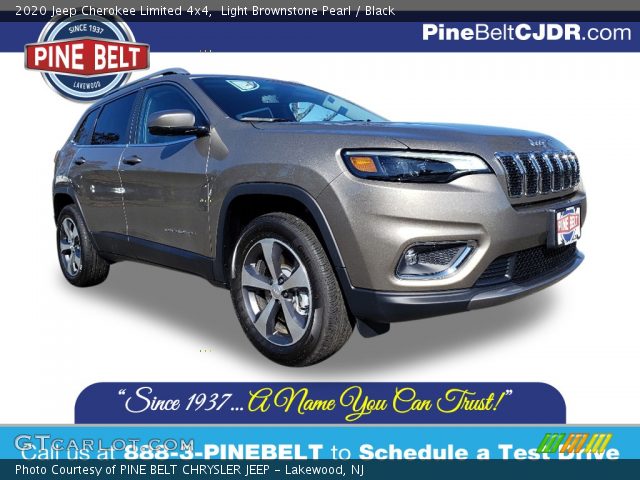 2020 Jeep Cherokee Limited 4x4 in Light Brownstone Pearl