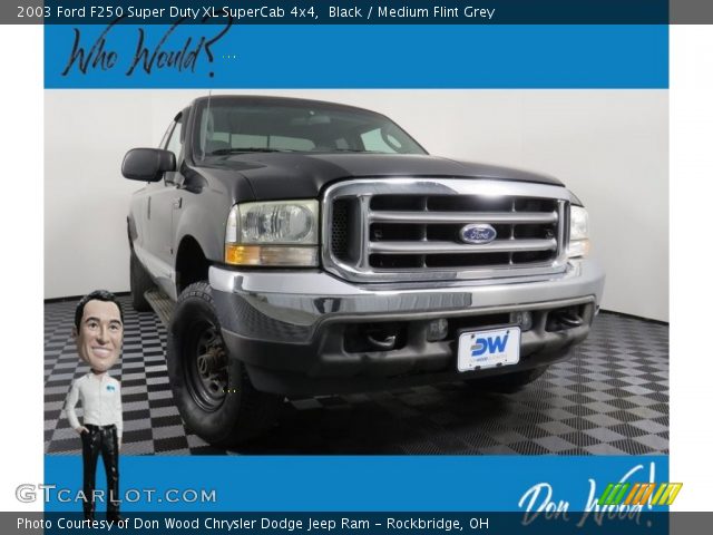 2003 Ford F250 Super Duty XL SuperCab 4x4 in Black