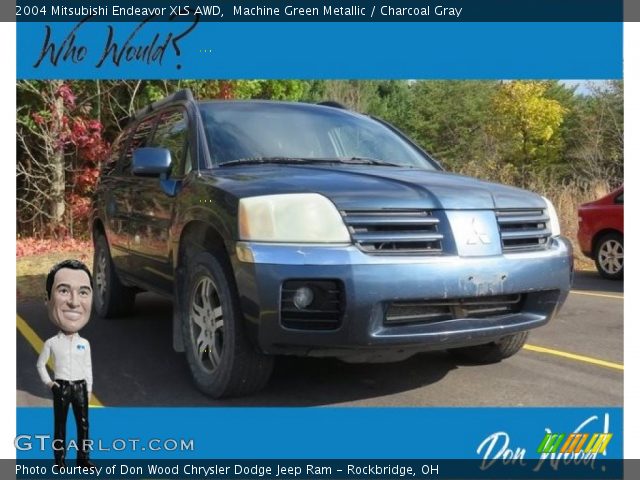 2004 Mitsubishi Endeavor XLS AWD in Machine Green Metallic