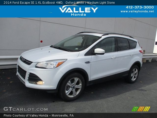 2014 Ford Escape SE 1.6L EcoBoost 4WD in Oxford White