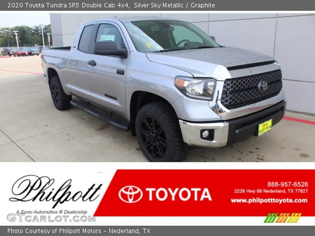 2020 Toyota Tundra SR5 Double Cab 4x4 in Silver Sky Metallic