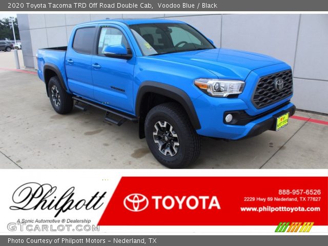 2020 Toyota Tacoma TRD Off Road Double Cab in Voodoo Blue