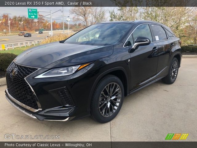2020 Lexus RX 350 F Sport AWD in Caviar