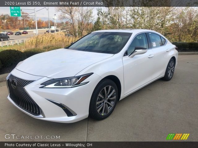 2020 Lexus ES 350 in Eminent White Pearl