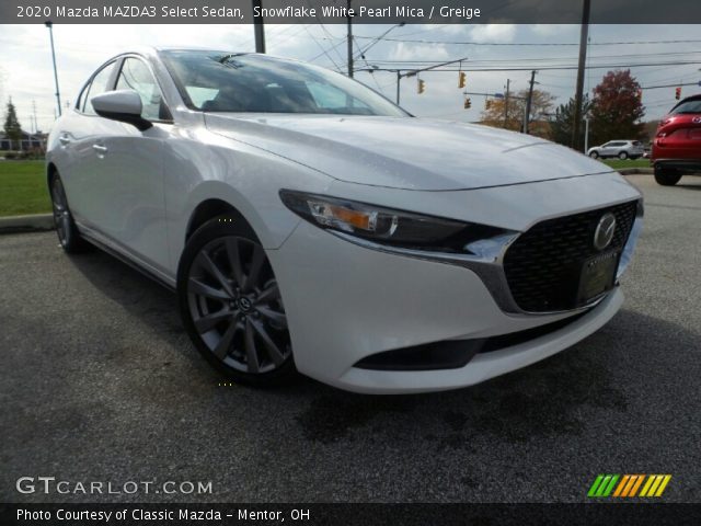 2020 Mazda MAZDA3 Select Sedan in Snowflake White Pearl Mica