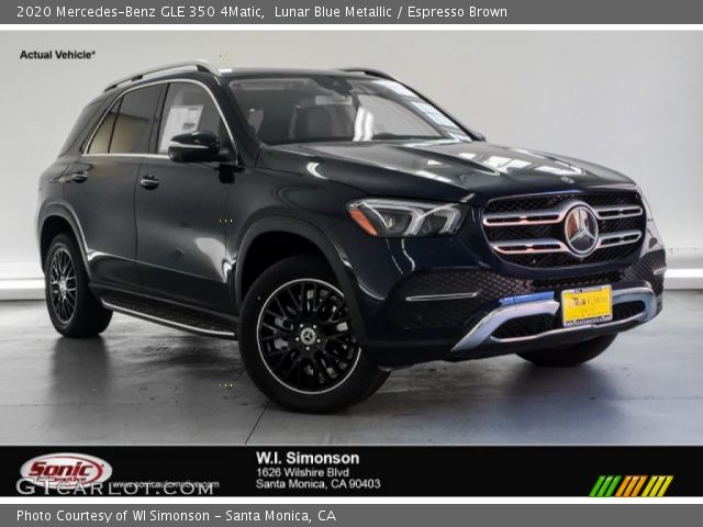 2020 Mercedes-Benz GLE 350 4Matic in Lunar Blue Metallic