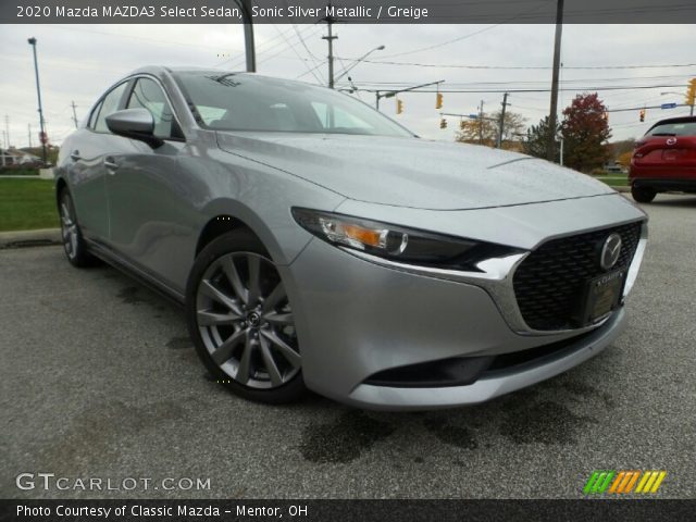 2020 Mazda MAZDA3 Select Sedan in Sonic Silver Metallic