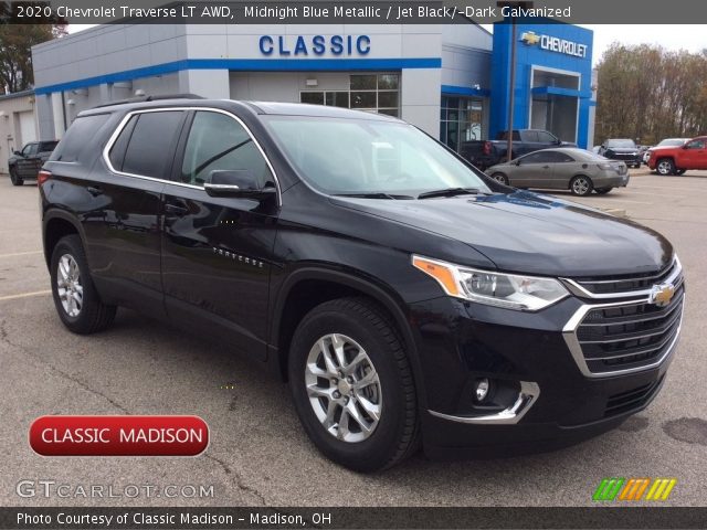 2020 Chevrolet Traverse LT AWD in Midnight Blue Metallic