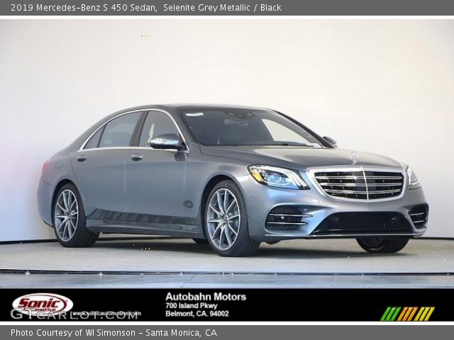 2019 Mercedes-Benz S 450 Sedan in Selenite Grey Metallic