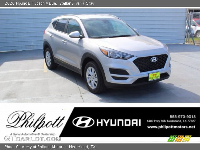 2020 Hyundai Tucson Value in Stellar Silver