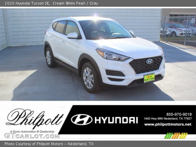 2020 Hyundai Tucson SE in Cream White Pearl