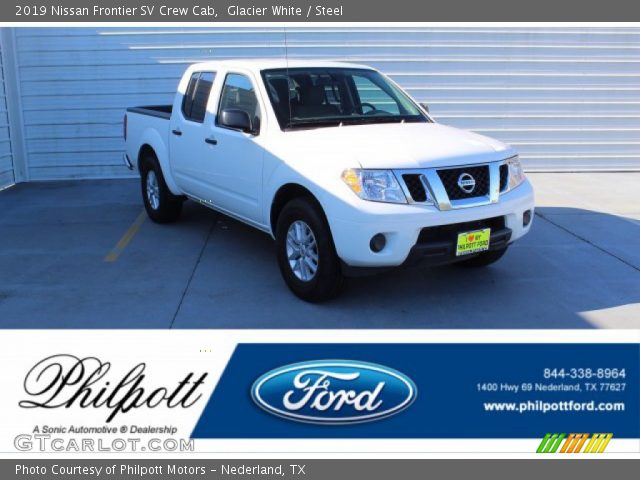 2019 Nissan Frontier SV Crew Cab in Glacier White