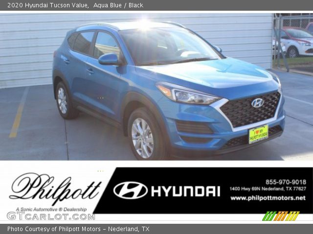 2020 Hyundai Tucson Value in Aqua Blue